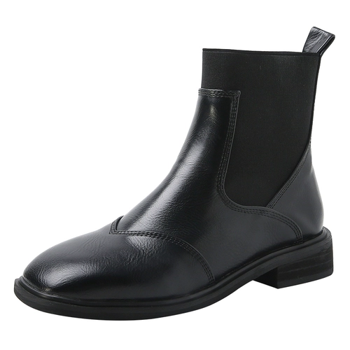 Демисезонные челси, флисовые короткие сапоги в английском стиле, ботильоны, ботинки, коллекция 2022, в британском стиле