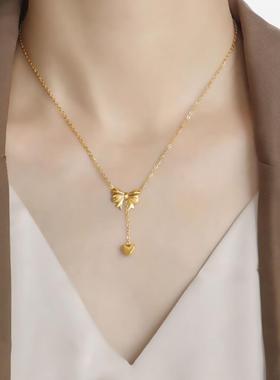 高级感小众在逃公主蝴蝶结爱心