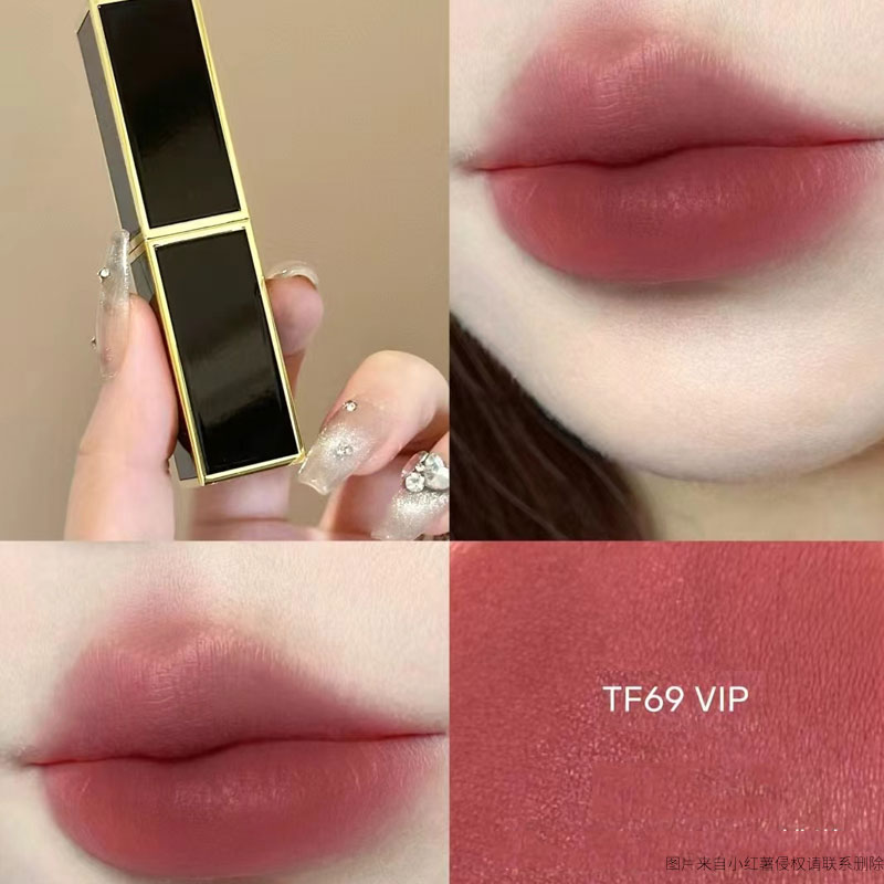 Tom Ford/汤姆福特TF黑金细管口红新色67 68名利场69VIP91 92 93 - 图0