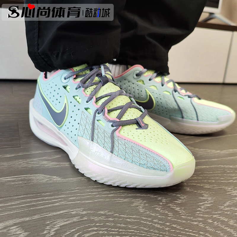 现货！Nike Zoom GT Cut 3实战低帮缓震篮球鞋 DV2918-401-300 - 图1