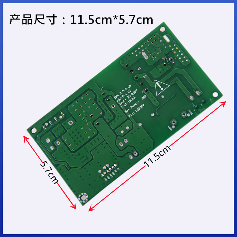 300V输入 LED液晶电视背光驱动板升压恒流电源一体板 Gold-07EB-图2