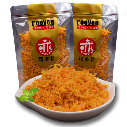 可亦优金丝肉松AAA肉松饼糕点寿司月饼馅料家庭烘焙原料500g - 图3