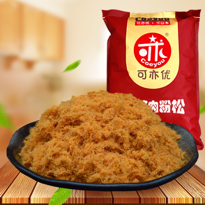 可亦优金丝肉松寿司材料手抓饼饭团面包烘焙月饼青团馅料商用5斤-图2