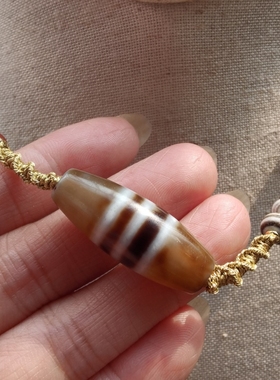 原创手工编绳老玛瑙线珠多宝款古珠锁骨链项链小众项链