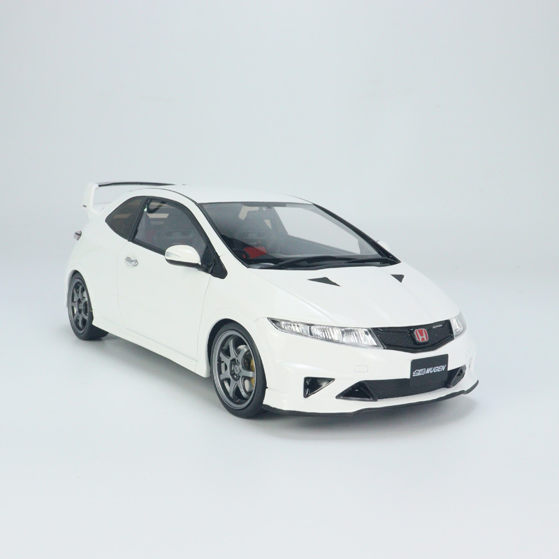 现货OTTO限量1:18本田Civic思域TYPE R FN2无限Mugen树脂汽车模型-图3