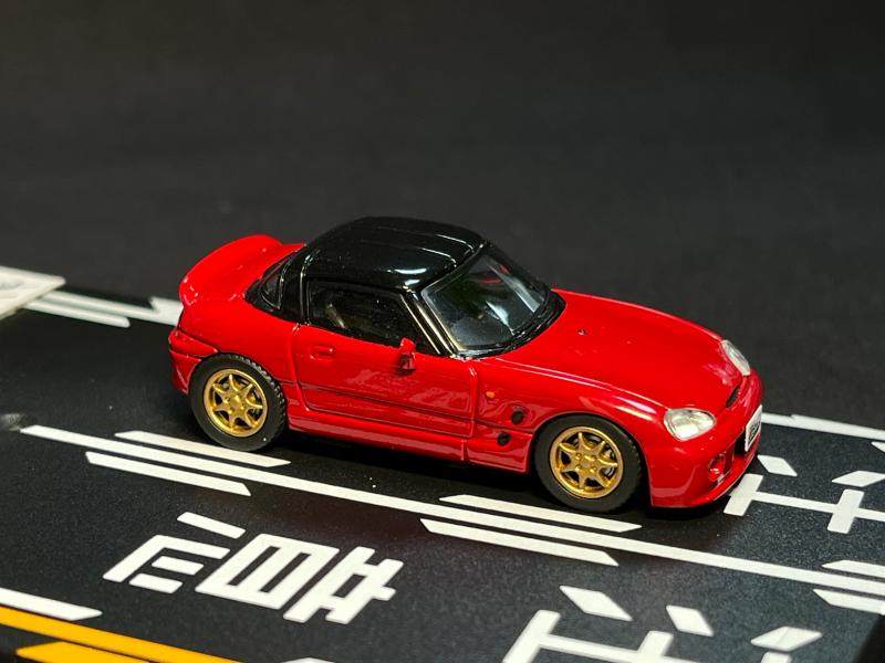 日本动漫社1:64头文字D铃木EA11R丰田RS200咬地鲨SXE10汽车模型_虎窝淘