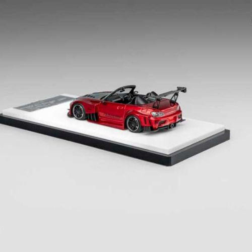 MT MicroTurbo 1:64本田S2000 JS Racing赛车 开盖版红色汽车模型 - 图2