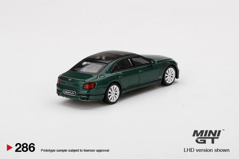 现货MINI GT 绿色1:64宾利 飞驰 Bentley Flying Spur 汽车模型 - 图1