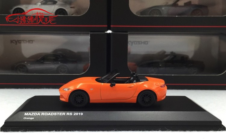 KY现货KYOSHO京商1:64马自达Roadster RF敞篷跑车MX5合金汽车模型-图0