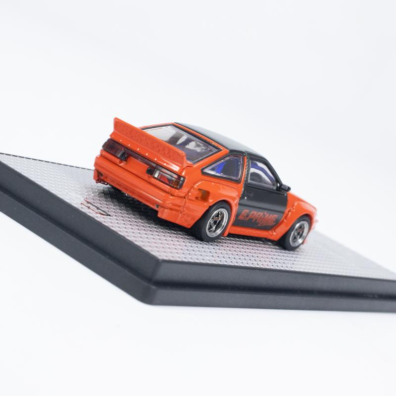 现货INNO 1:64丰田 COROLLA TRUENO AE86火箭兔PANDEM汽车模型-图1