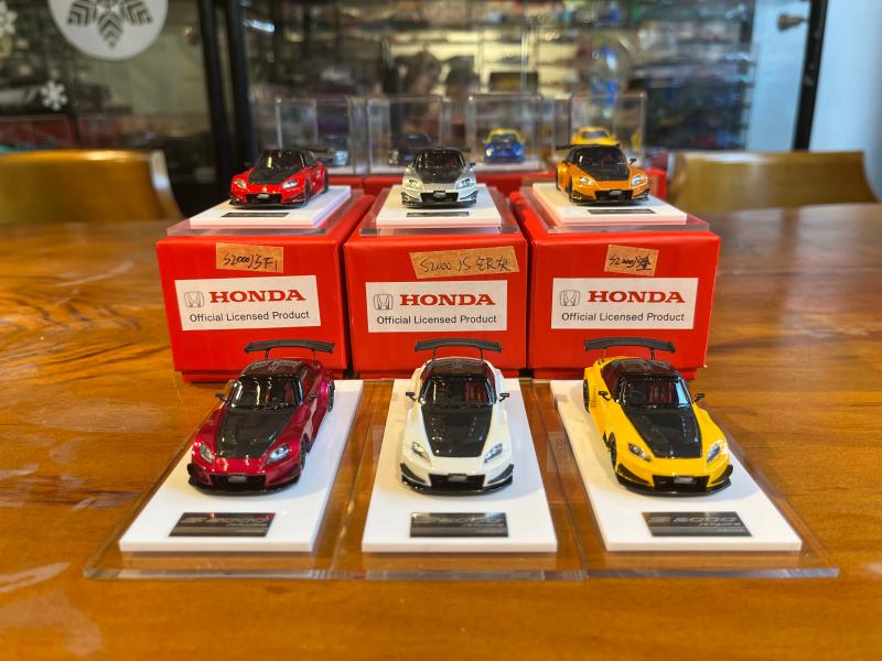 ONE MODEL 1:64本田S2000 Racing Carl赛车改装汽车模型ONEMODEL-图3