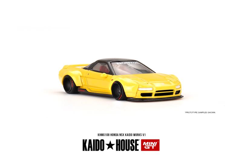 MINI GT 1:64本田 Honda NSX Kaido WORKS V1汽车模型Kaido House-图1