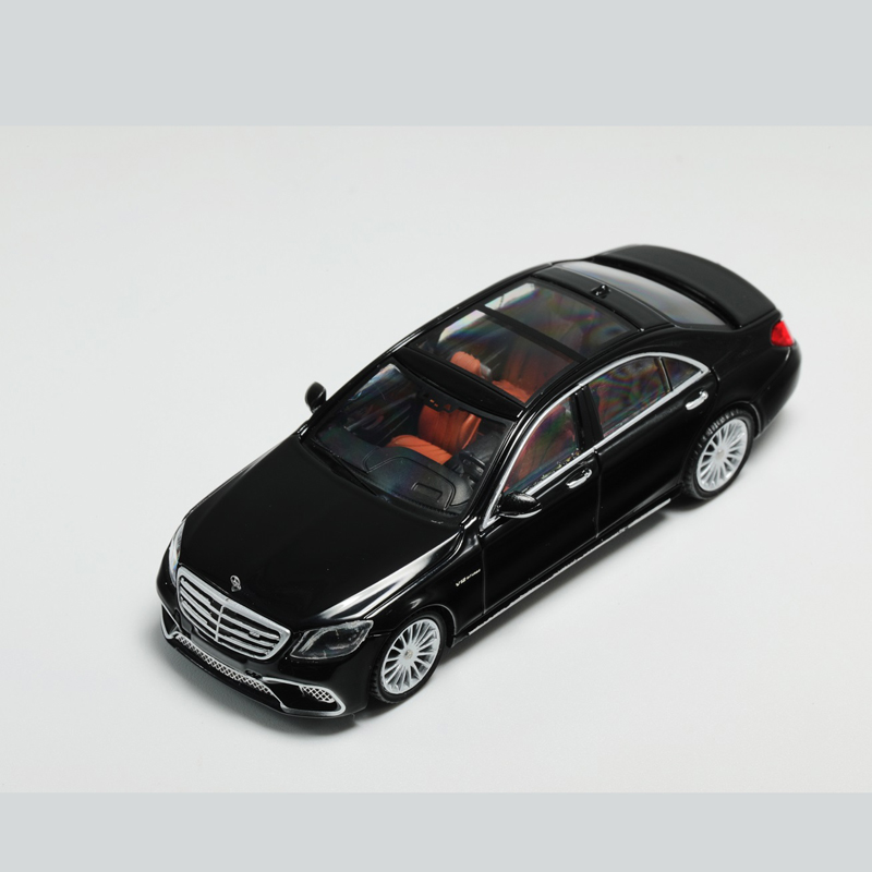 KING MODEL KM 1:64奔驰S65 AMG W222豪华轿车 收藏 合金汽车模型 - 图3