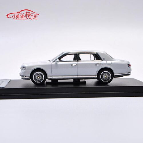 现货 白色DCM 1:64限量版 丰田 世纪CENTURY仿真车模合金汽车模型 - 图1