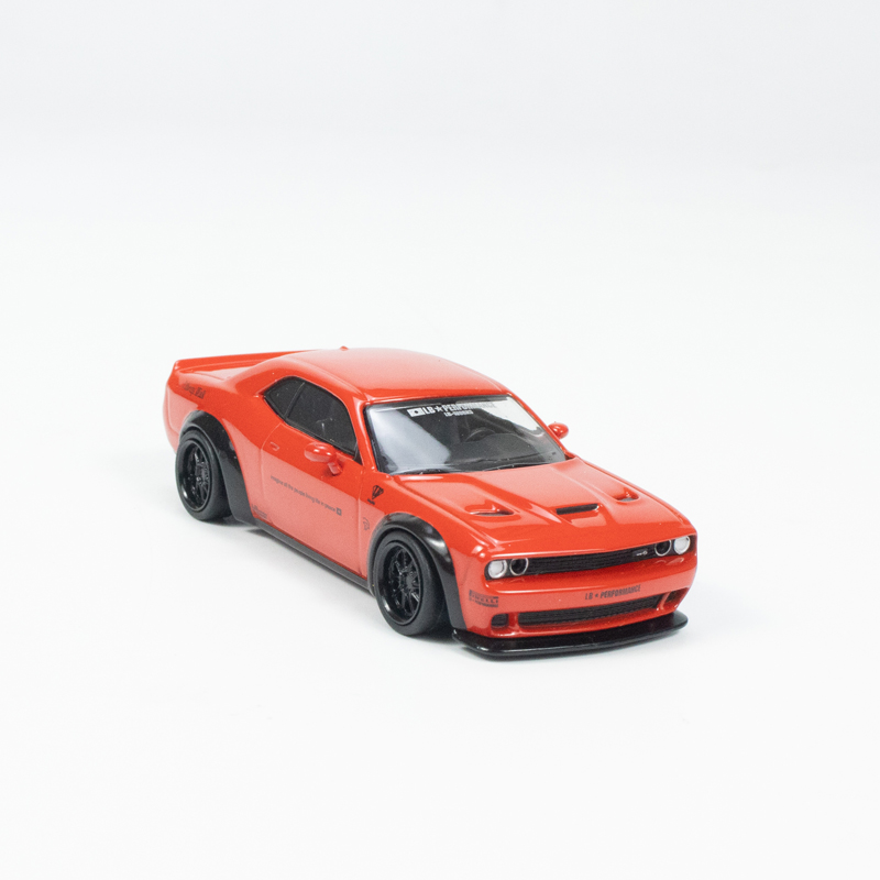 TW Tarmac Works 1:64道奇Challenger SRT Hellcat挑战者汽车模型