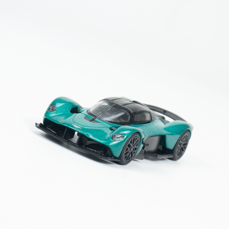 现货MINI GT 1:64阿斯顿马丁Aston Martin Valkyrie绿色 汽车模型 - 图3