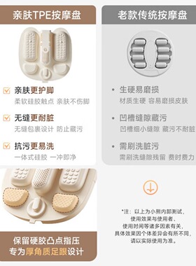 小熊泡脚桶ZYP-E08U7加热恒温家用按摩电动足浴盆全自动智能洗脚