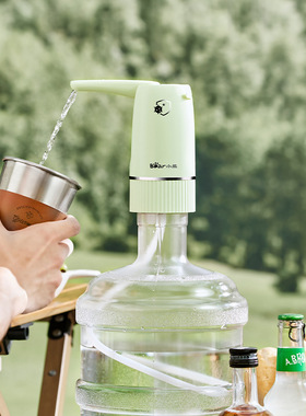 小熊折叠抽水器YSJ-E05G6桶装水自动上水器矿泉水电动水泵纯净水