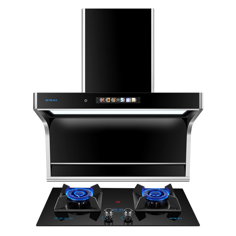 森太顶侧双吸b881bq直流变频油烟机 森太烟灶消套装