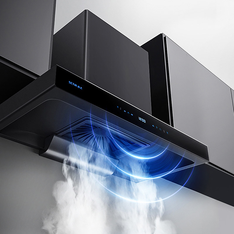 森太b218ql欧式抽套装顶吸式油烟机 森太烟灶套装