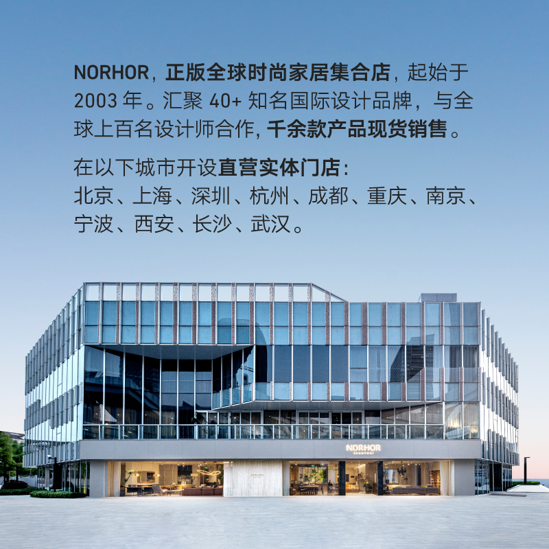 北欧表情NORHOR/MIC Studio/Brent长方金属西餐桌岛台桌/小户型-图2