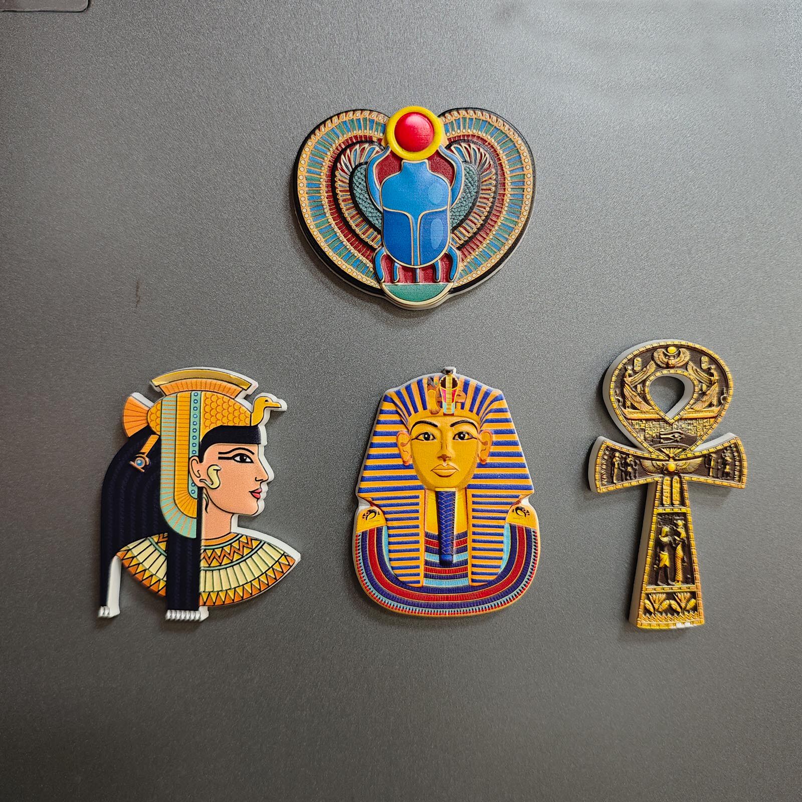 埃及展文创法老的钥匙冰箱贴伴手礼金字塔皇后磁贴旅游纪念装饰品,淘宝优惠券,粉丝福利购,淘宝优惠卷