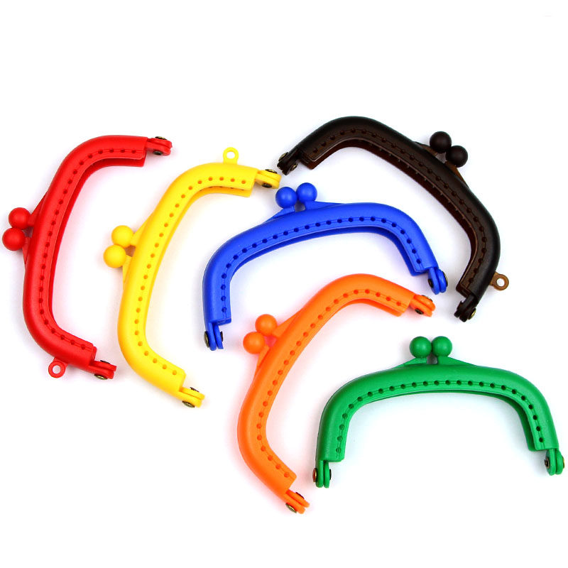 小红书彩色塑料糖果色口金 弧形零钱材料包包树脂配件diy衣心布儿,淘宝优惠券,粉丝福利购,淘宝优惠卷