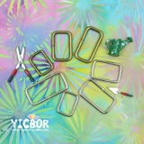 Прек -пряжка с пряжкой квадрат золотой серебряный бронзовый металлические аксессуары рюкзаки Diy аксессуары серии 5 11 моделей