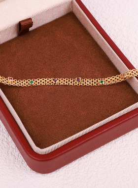 镀18K金多宝手链西子美美百搭