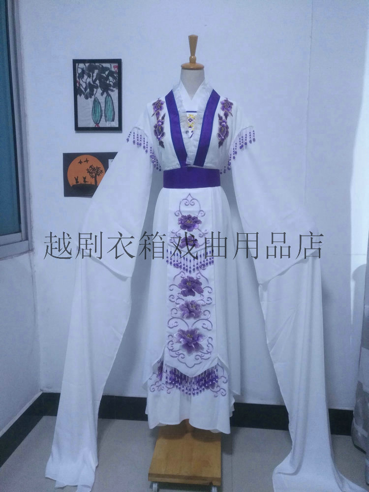 越剧衣箱新款花旦戏服越剧小姐服装情探服装唐婉服装花中君子服装-图1