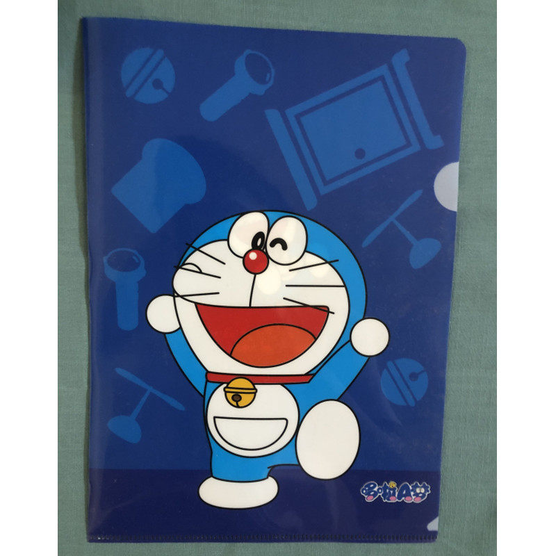 3只装ins风可爱哆啦A梦PVC文件夹单片A4文件袋L夹试卷资料收纳袋  儿童节礼物,淘宝优惠券,粉丝福利购,淘宝优惠卷