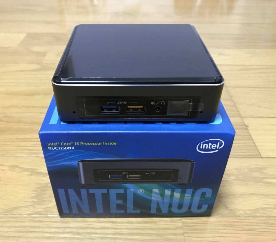 原装 Intel英特尔NUC 7i5BNH机箱(厚款)含2.5寸硬盘架和数据线-图1