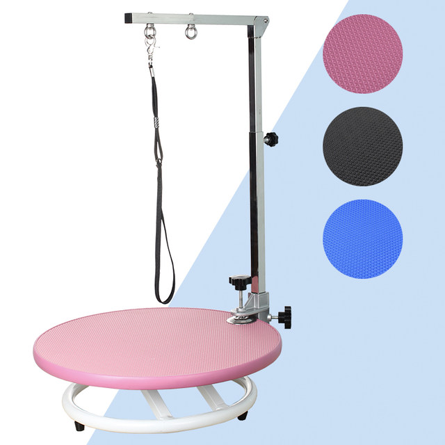 Home beauty table rotating disc home shearing table