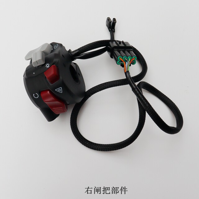 LX250-22 motorcycle left and right handlebar switch stepless