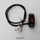 Loncin LX900-C Promise DS900X left and right brake switch, handle glue oiler, decorative head original vehicle parts