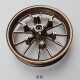Loncin Wuji CU525 Prince car front and rear wheels