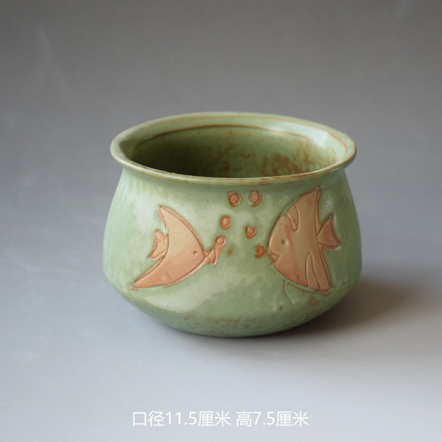 Succulent flower pot creative retro old pile pot potted plant
