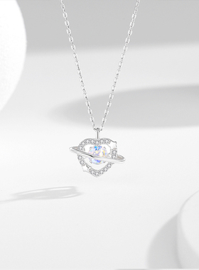 AUGUST HARMONY八月和谐 925银锆石项链灵动甜美初恋感高级感女款