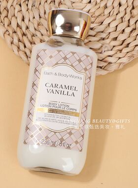 26年秋冬新款BBW身体乳/身体霜杏仁可颂焦糖香草甜肉桂南瓜紫罗兰