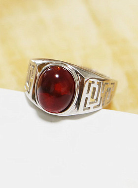 纯银蛋形男女款镶嵌活口戒指空托