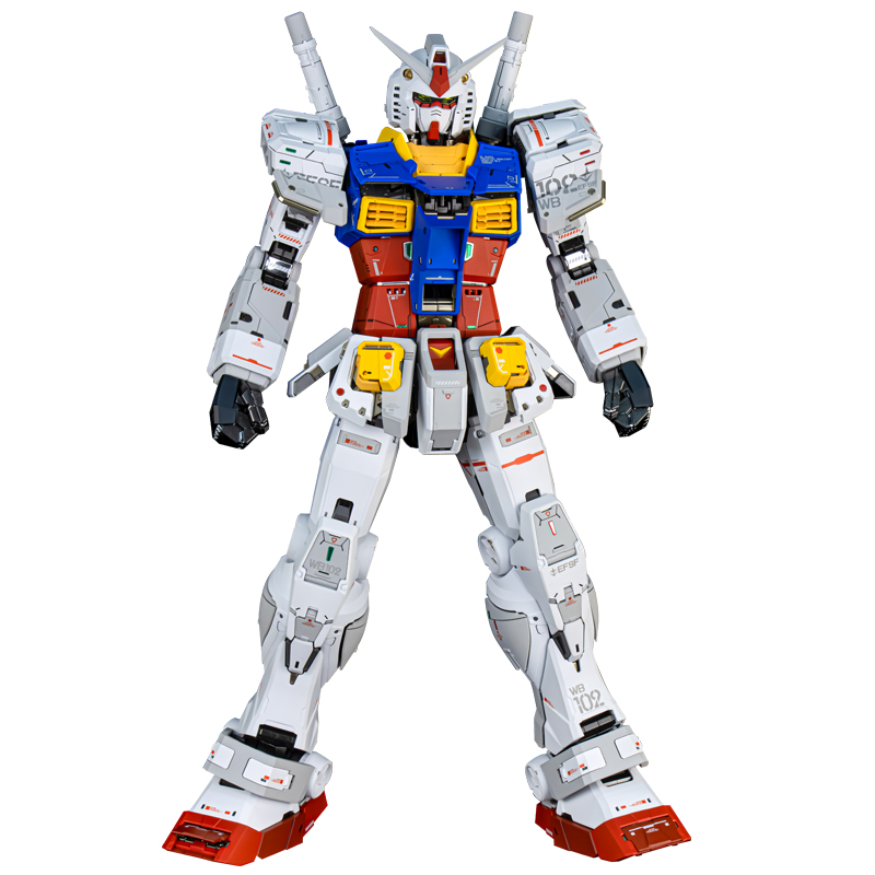 万代PG1/60 PGU RX-78-2元祖高达2.0分色喷涂上色代工加工-图3