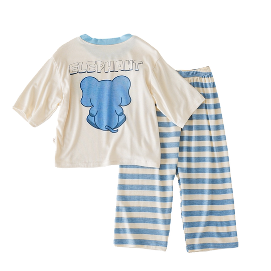 Children's Modal Home Clothes Two-piece Set