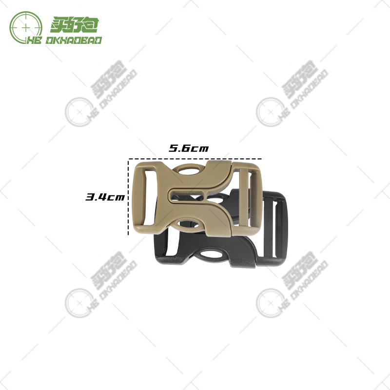 华联户外登山背包插扣快开卡扣织带扣拇指扣腰带扣迷你子母扣 - 图2