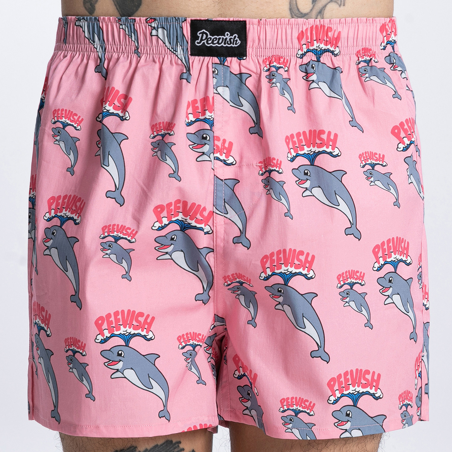 霹危斯PEEVISH纯棉阿罗裤宽松内裤男裤头女居家短睡裤孖烟通裤衩,淘宝优惠券,粉丝福利购,淘宝优惠卷