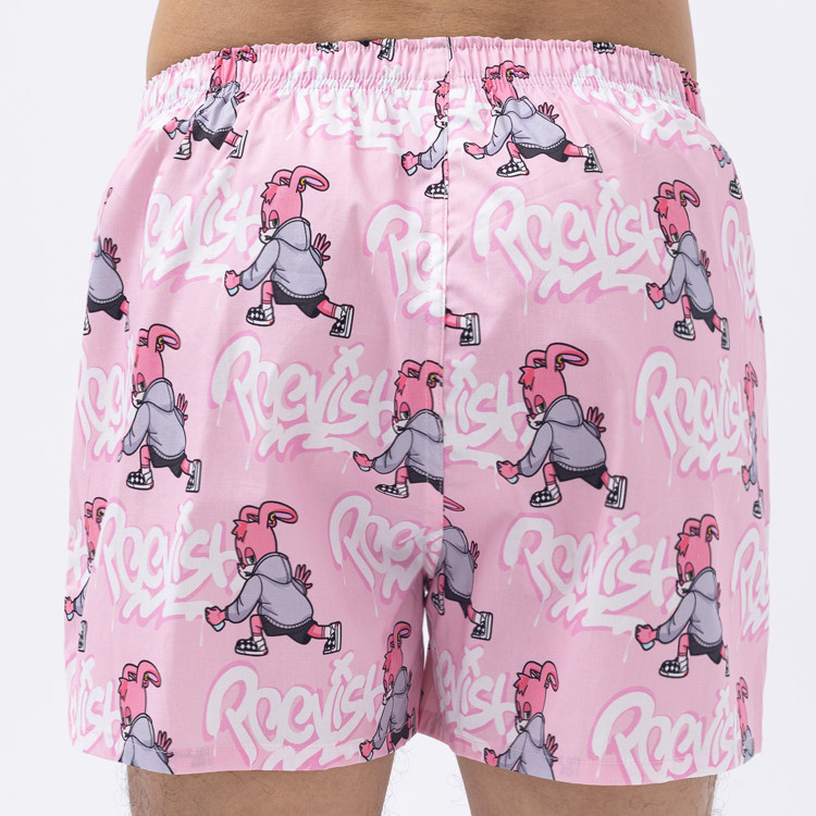 PEEVISH纯棉阿罗裤宽松孖烟通内裤男士情侣女睡裤女居家短大裤衩,淘宝优惠券,粉丝福利购,淘宝优惠卷