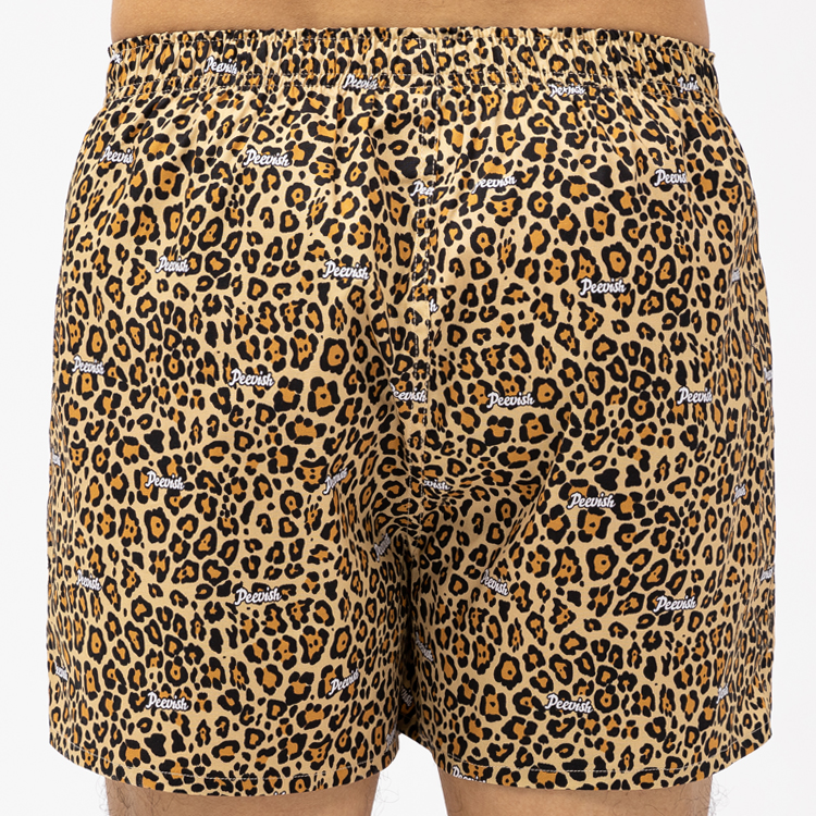 豹纹阿罗裤纯棉男士宽松四角内裤头女居家情侣短睡裤大裤衩孖烟通,淘宝优惠券,粉丝福利购,淘宝优惠卷