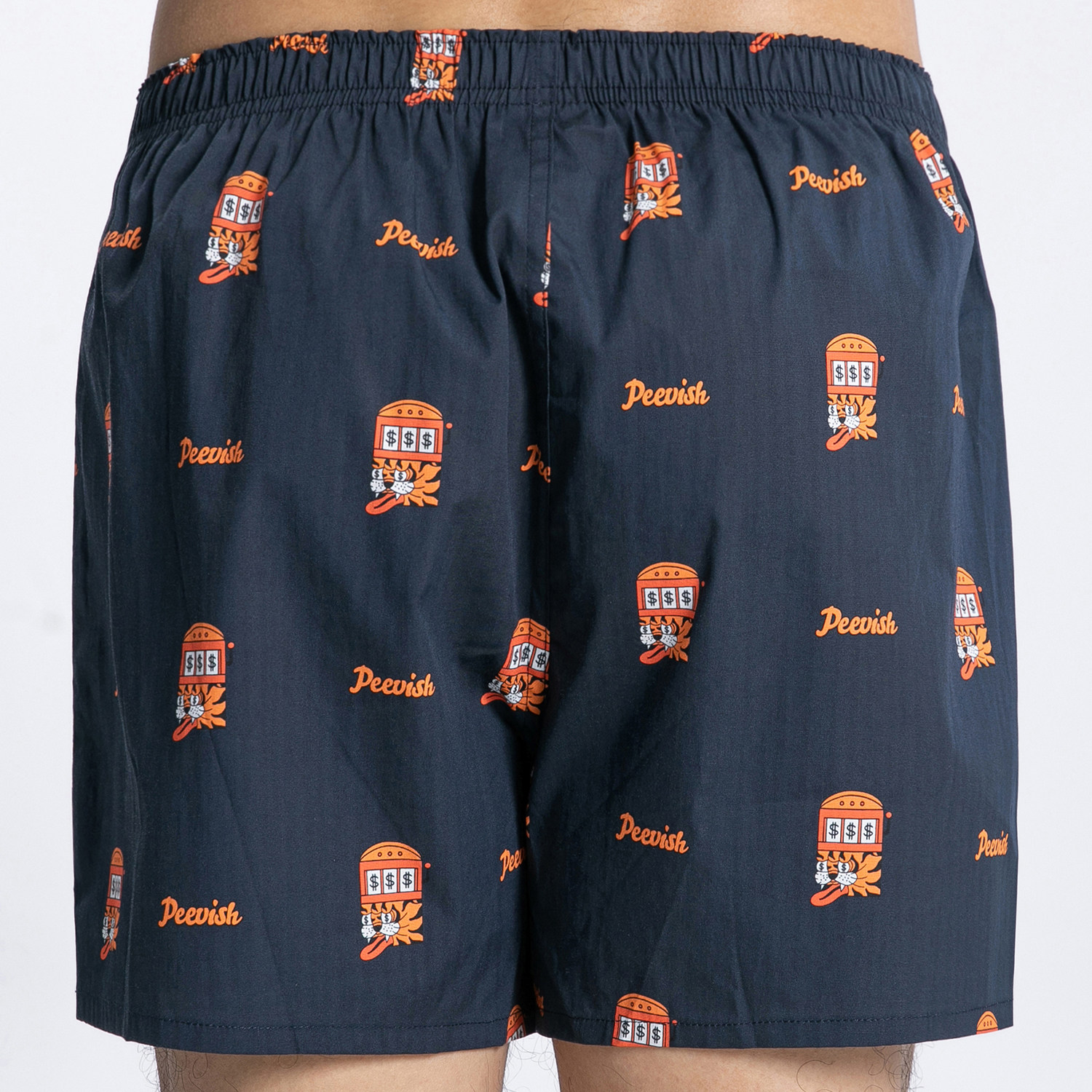 霹危斯PEEVISH纯棉阿罗裤宽松内裤男女情侣居家短睡裤孖烟通裤衩,淘宝优惠券,粉丝福利购,淘宝优惠卷