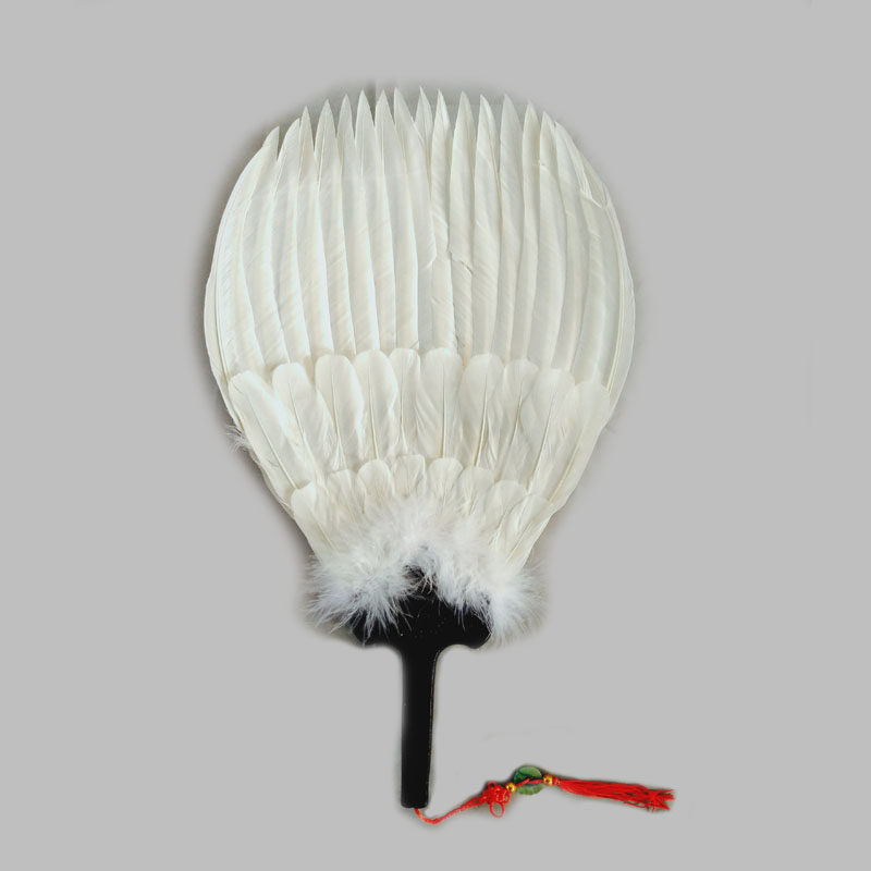 中国风羽毛扇鹅毛扇孔明扇诸葛亮扇子