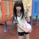 Huaqianzhu Original Xiaoyuexia Sportswear JK Uniform Round Neck Gym Suit College Style Sports and Leisure Suit