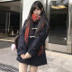 Huaqianzhu original Ononaka coat, college style jk uniform short multi-color hooded woolen coat, versatile jacket